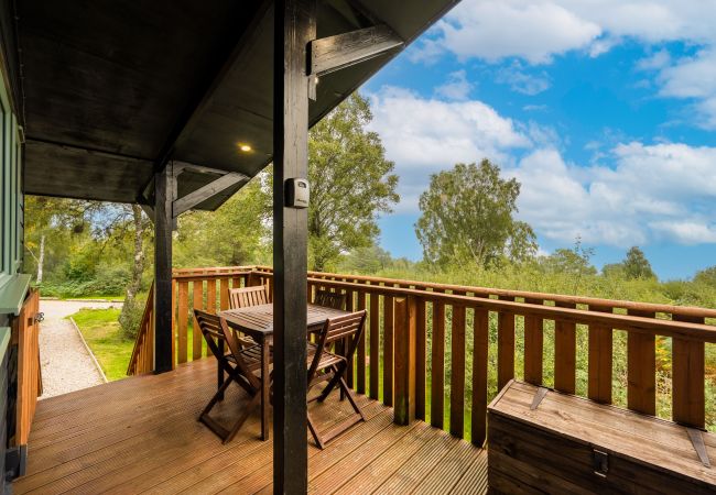 Chalet in Drumnadrochit - Thistle Cabin at Ancarraig Lodges, Loch Ness