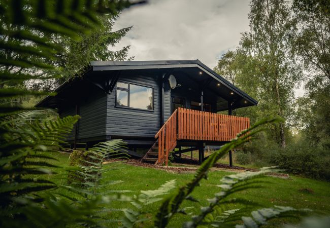 Chalet in Drumnadrochit - The Wood Hatch Cabin at Ancarraig Lodges, Loch Ness