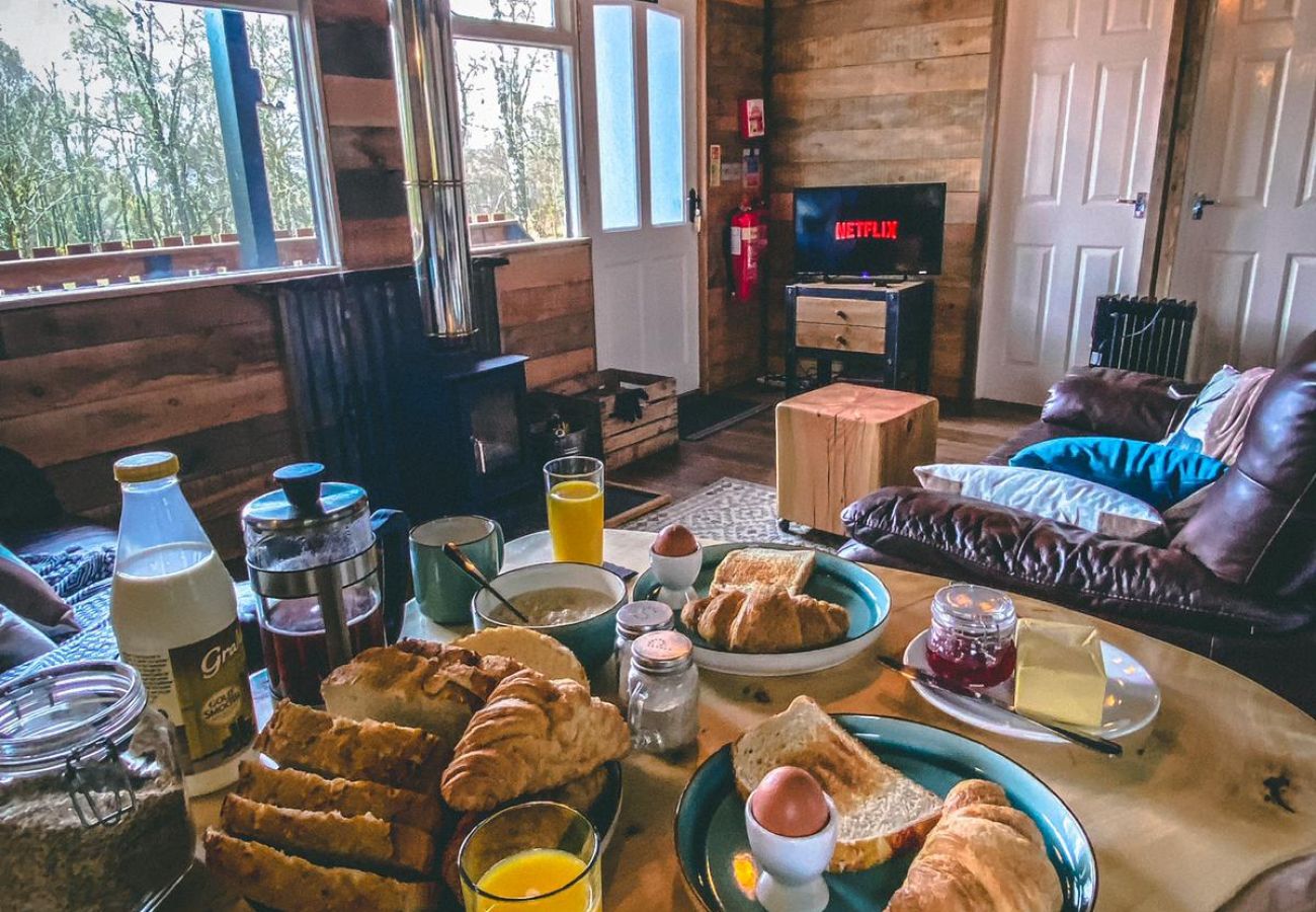 Chalet in Drumnadrochit - The Wood Hatch Cabin at Ancarraig Lodges, Loch Ness