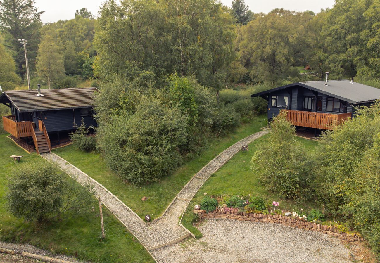 Chalet in Drumnadrochit - The Wood Hatch Cabin at Ancarraig Lodges, Loch Ness